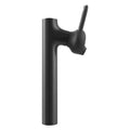 Compact wireless Bluetooth headset in black or white with 5.6 cm dimensions