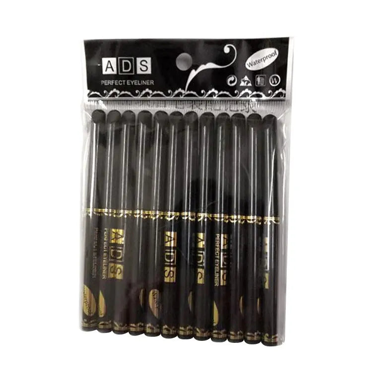 Eyeliner gel pencil in black and brown with automatic twist-up mechanism