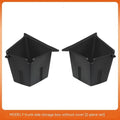 Tesla trunk side storage box cover in TPE or ABS material for Model Y and Model 3