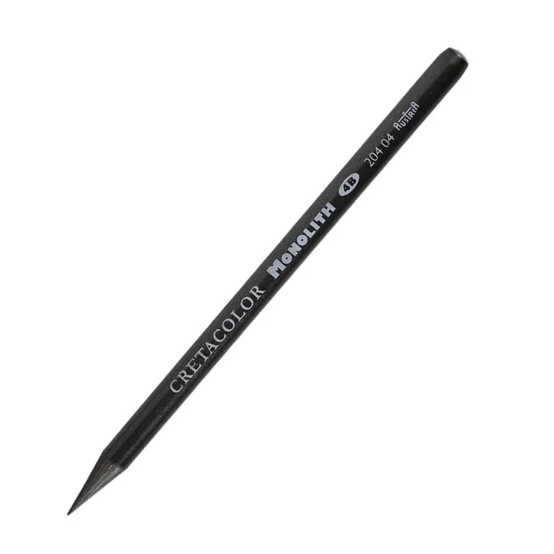 Single wood-free graphite pencil with full lead construction, 146mm by 7mm, available in multiple hardness grades for sketching and colouring.