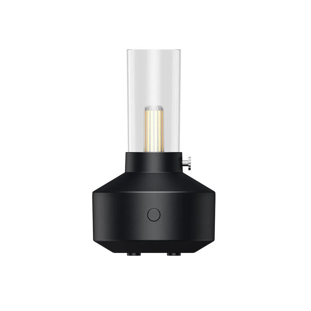 2023 retro ultrasonic humidifier with 150ml water tank, night light, and essential oil aromatherapy diffuser for home office use