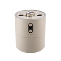 Jellyfish Spirit white desktop air purifying humidifier with USB cable and 450ml water tank on desk