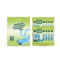 Drain cleaning powder box with eight 30g sachets, 240g total.