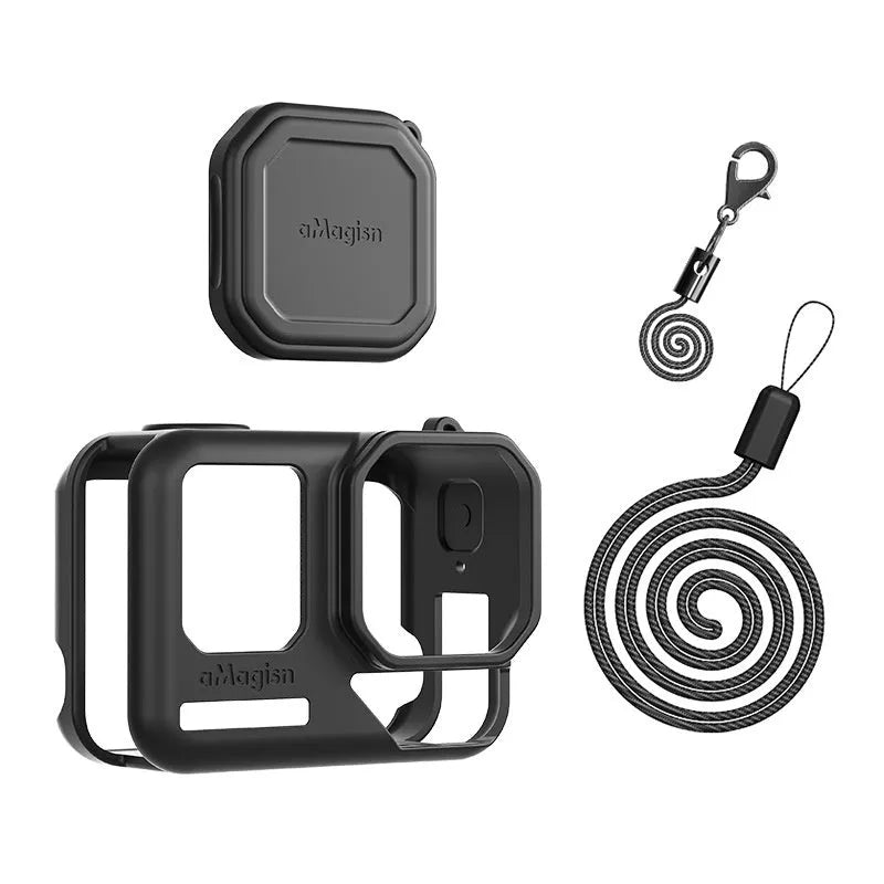Acepro2 silicone protective cover for Insta360 ACE Pro2 camera in black colour