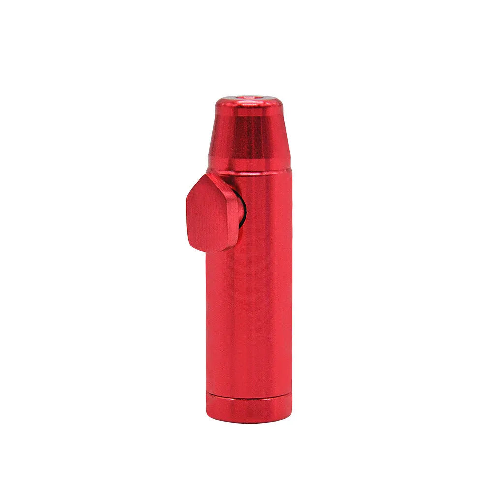Aluminium alloy cigarette holder with 53mm flat head in seven colour options