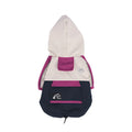 Waterproof candy colour pet jacket in yellow with anti-fouling polyester outer shell on a dog