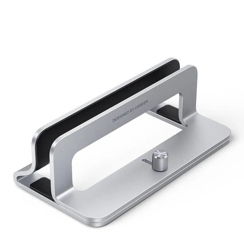 Silver aluminium computer bracket with adjustable width for heatsink mounting