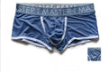 Men's low waist ice silk shorts in solid colours showing quick-drying lightweight construction
