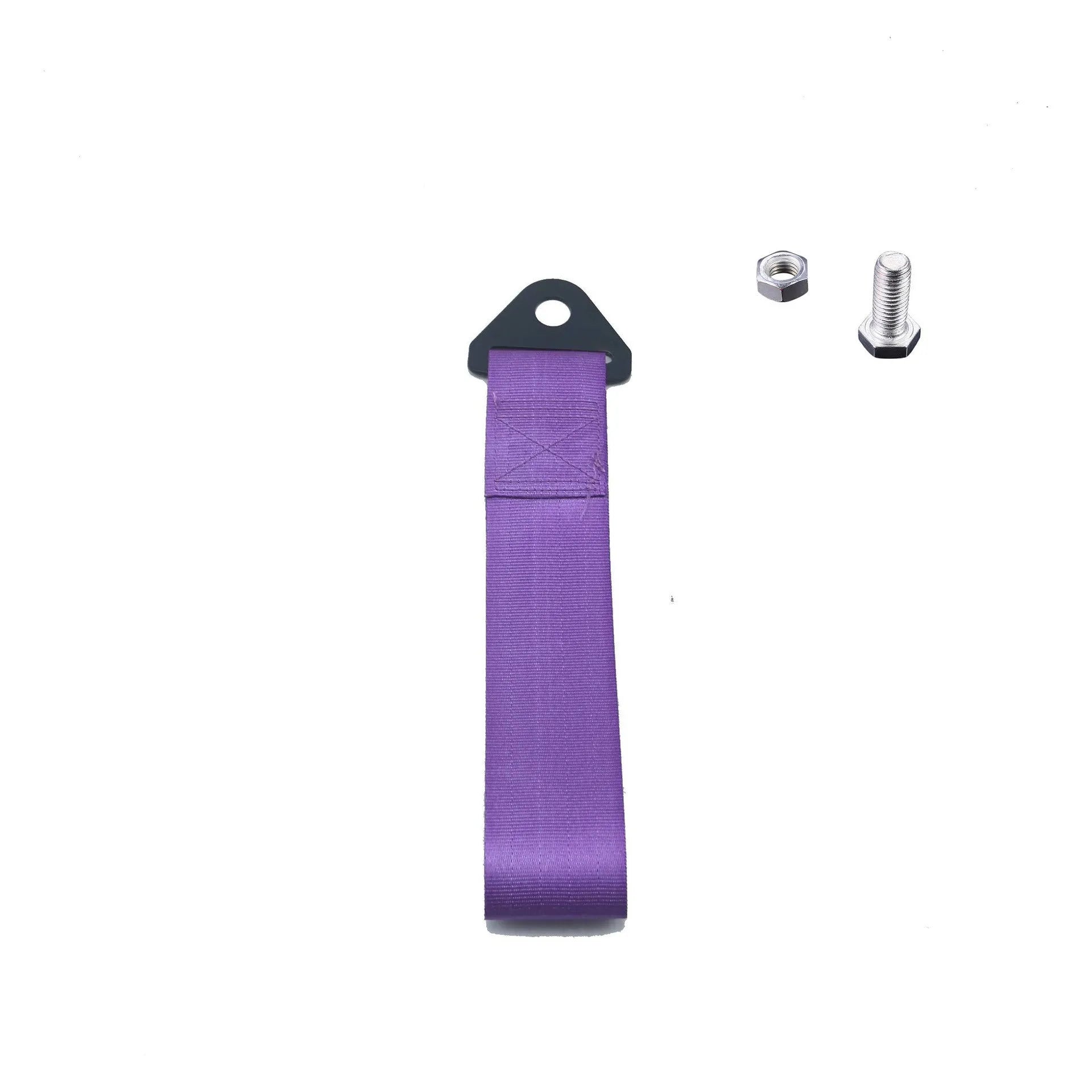 Automotive trailer rope with front bumper ribbon in multiple colour options