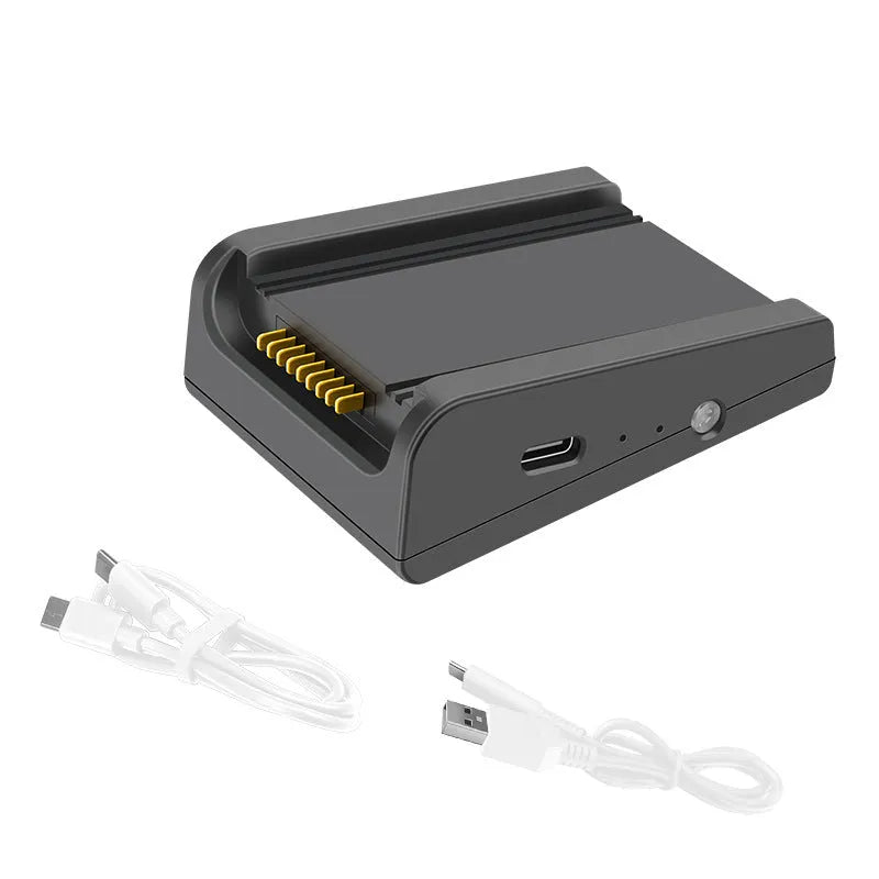 Black DJI Air 3 USB charger, 86g, 7x5.2x2.5cm, with USB-A to USB-C and USB-C to USB-C cables