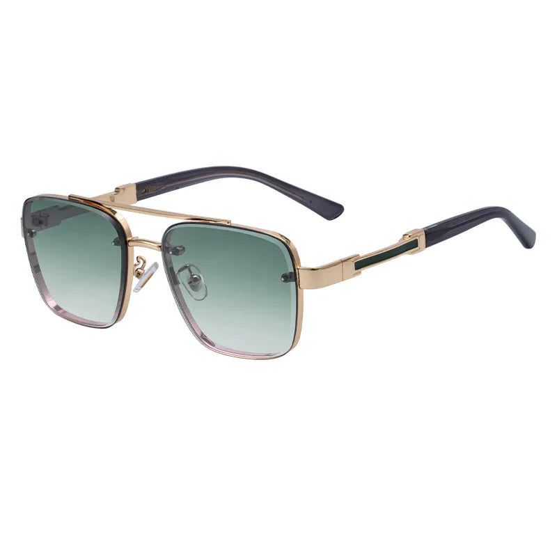 Men's vintage sunglasses with UV protection available in seven colour options