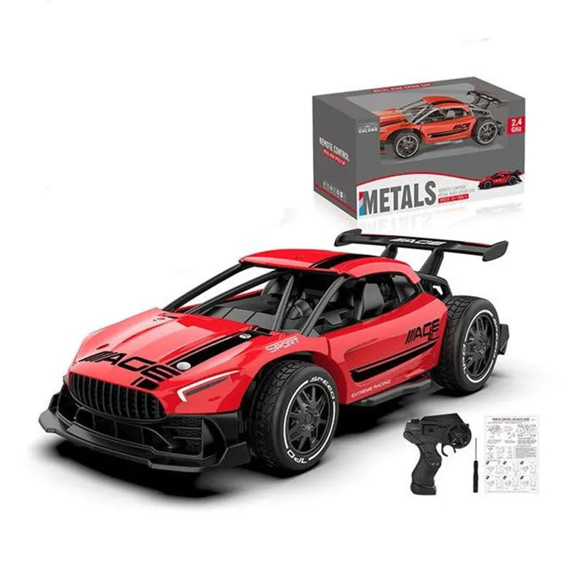 2.4G 4CH RC drifting car electric drift race car for kids with handle remote, available in multiple colours