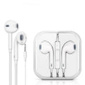 Wire-controlled Bluetooth in-ear headphones with wired connection, moving coil driver, and microphone