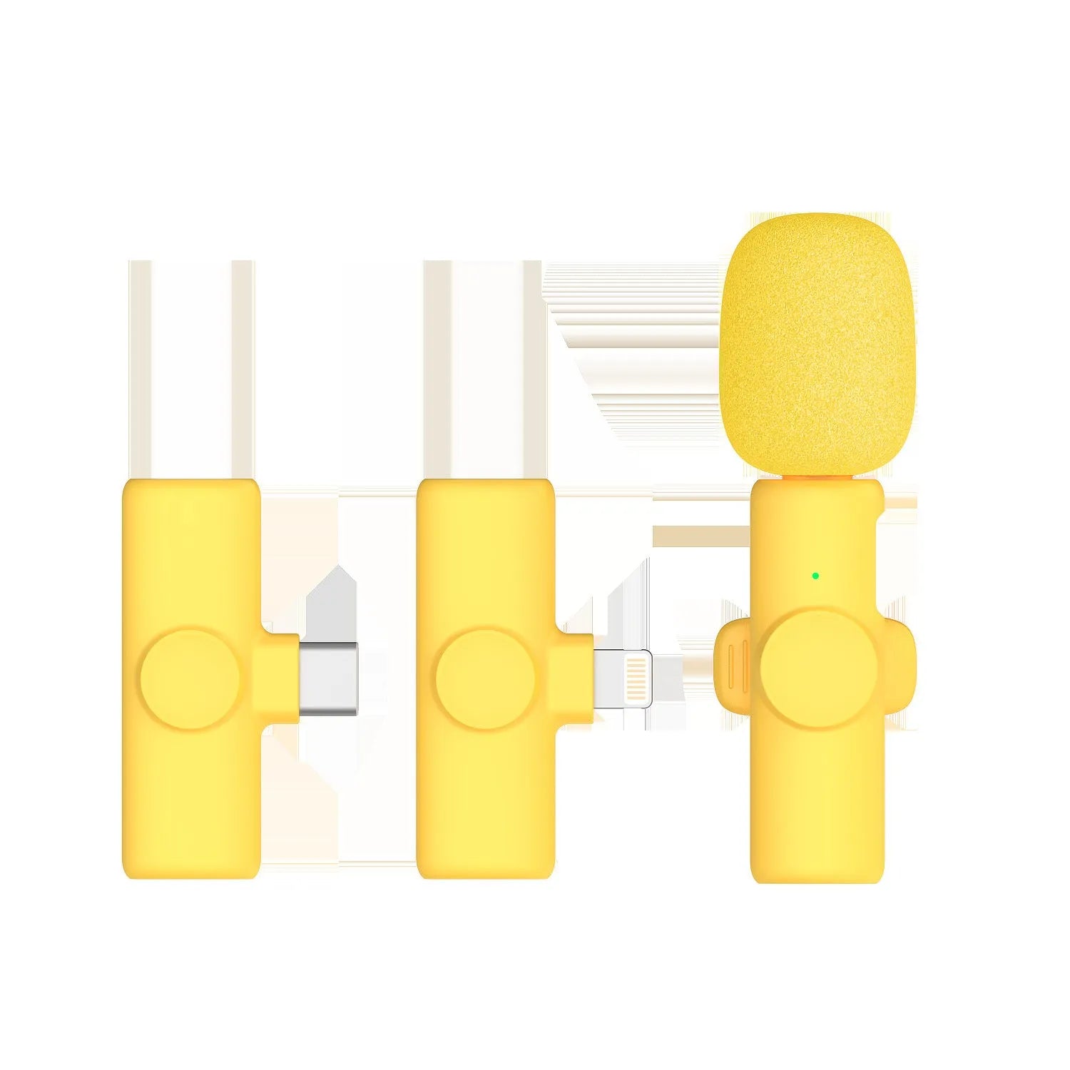2.4G wireless microphone live sound card with noise reduction sponge in choice of colours