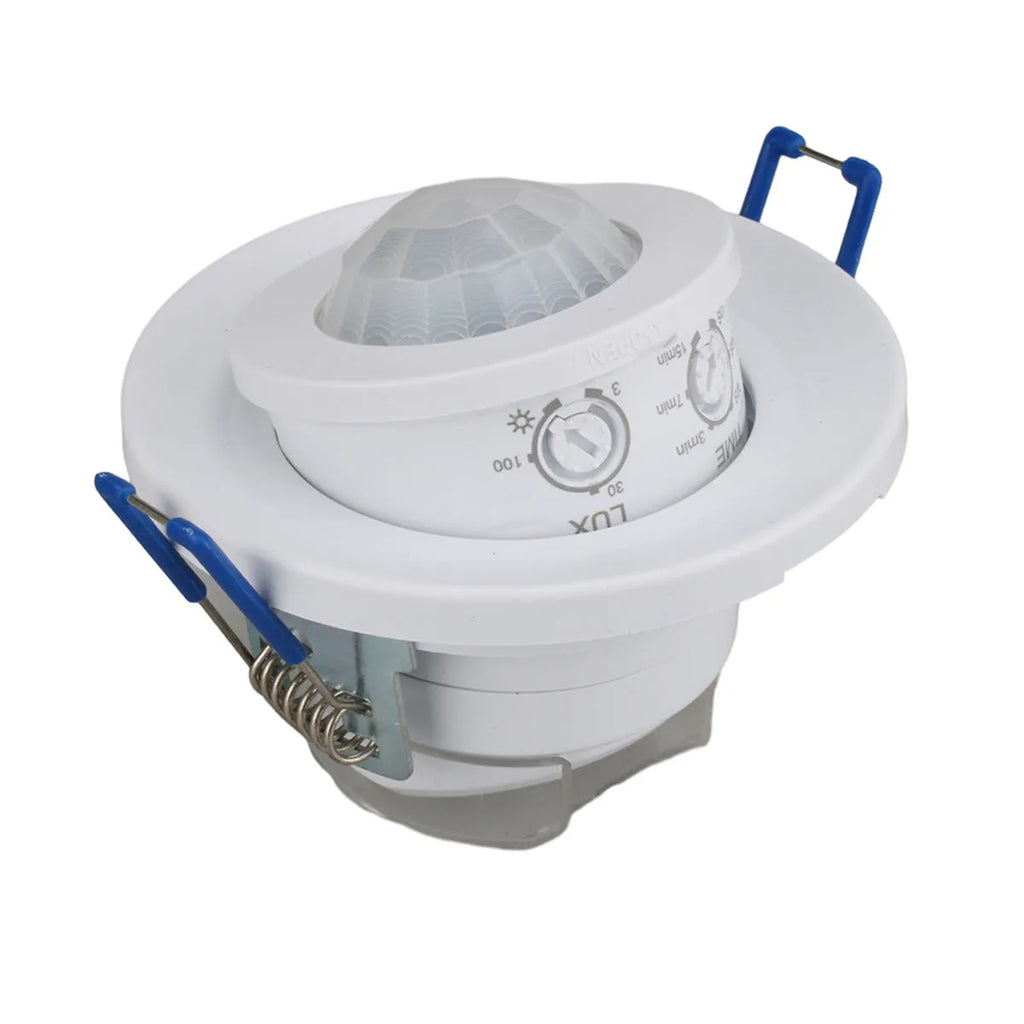 PIR26 adjustable infrared sensor module with rotating head, 8m range, copper tinned contacts
