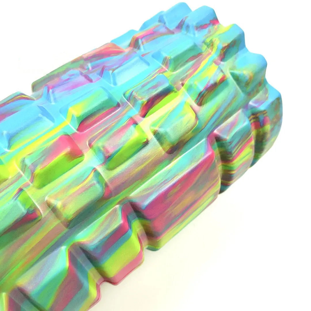 33cm camouflage pattern EVA foam roller for fitness massage and body shaping exercises