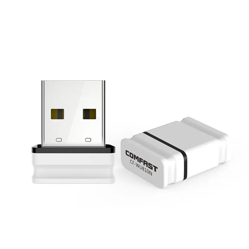 Black USB wireless network card for Apple computers with dual frequency 650M capability