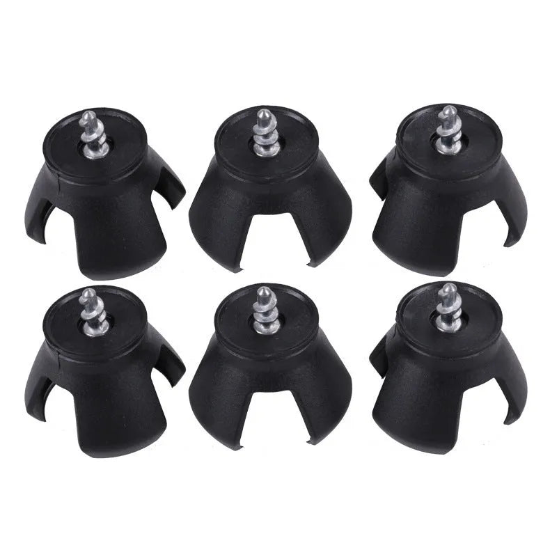 Black golf ball picker device with putter cup clip for retrieving balls from holes