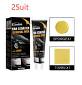 120ml car scratch wax kit with sponge and towel for paint surface repair
