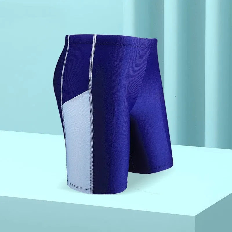 Children's quick-dry polyester swimming trunks for boys in 69213style, high elasticity, sizes L to 5XL