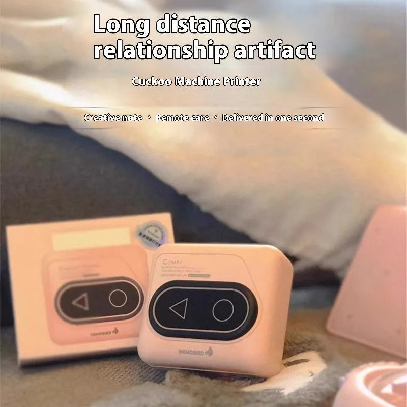 Portable Bluetooth mini printer in multiple colours for mobile phone text printing