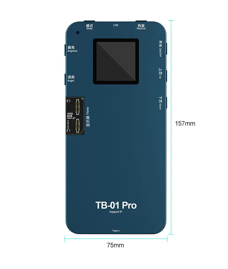 Intelligent mobile phone screen tester with ABS and metal housing for Apple, Samsung, Huawei, OPPO, Vivo and Xiaomi screen repair
