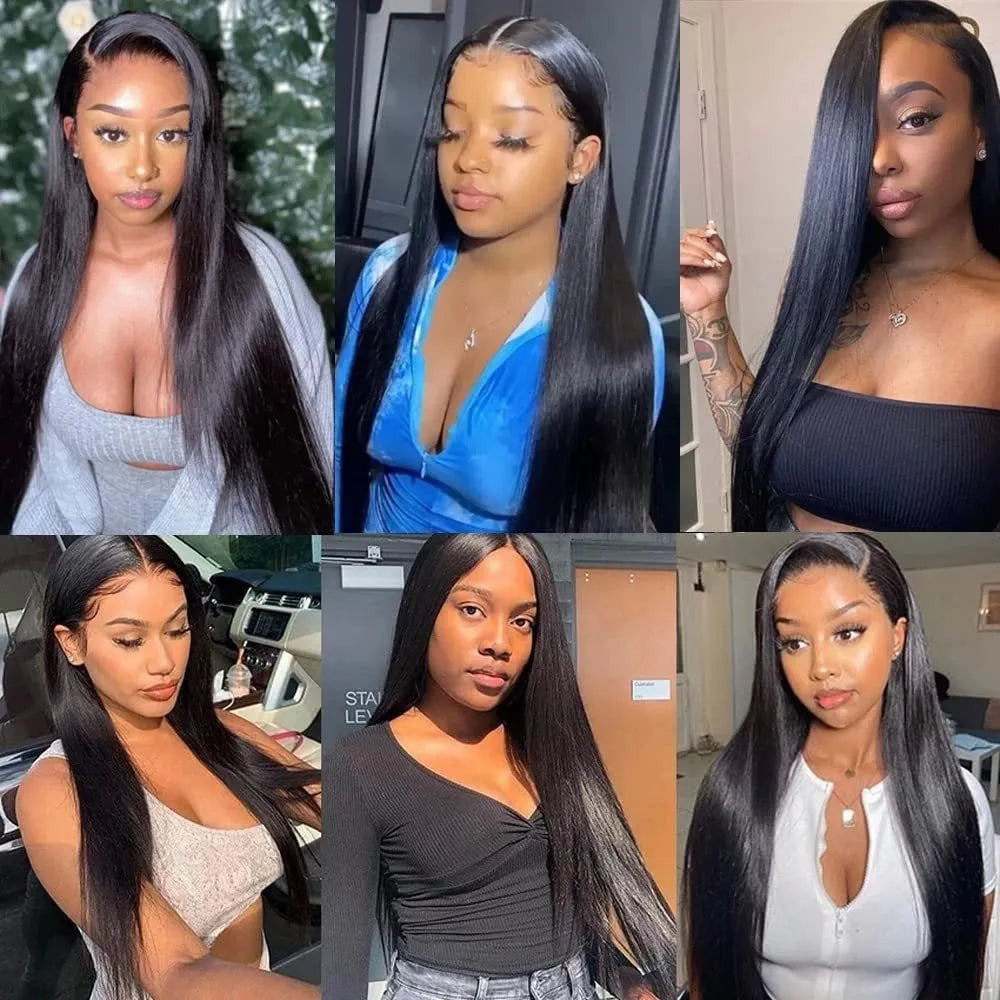 Human hair HD lace wig exotic style hand woven real hair in brown tone on mannequin head, 18-30 inch length options