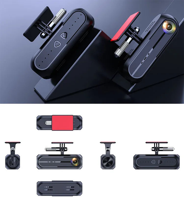 Mini WiFi driving recorder dash cam with 1080P HD night vision and 120 degree lens