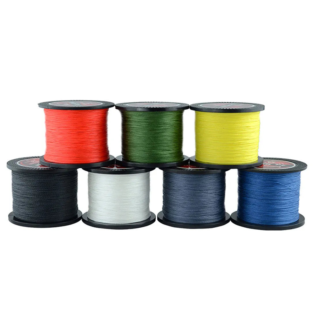 4Braided Fishing PE Strong Pull Horse Main Line 300M SK-75 from Japan in grey and yellow