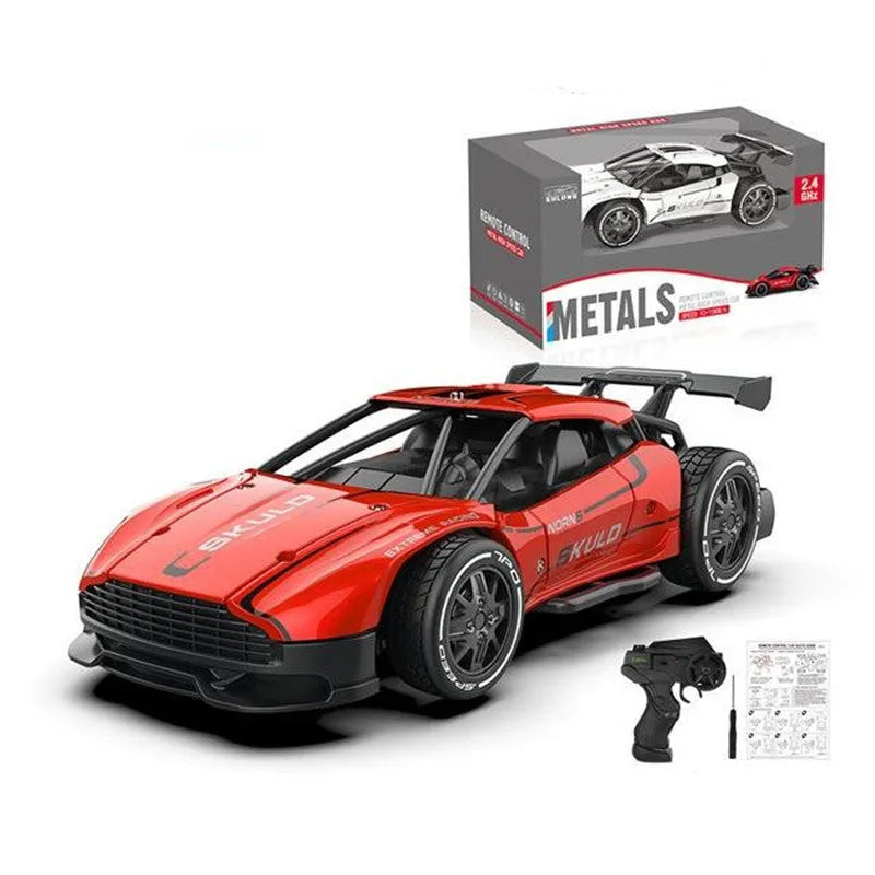 2.4G 4CH RC drifting car electric drift race car for kids with handle remote, available in multiple colours