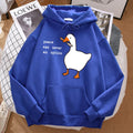 Print sweatshirt street loose hoodie for men with cartoon pattern, polyester pullover, long sleeve, available in multiple colours