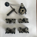 Aa type quick change tool holder for household metal lathe in alloy and iron with extra bed