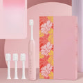 Small yellow duck rechargeable electric toothbrush with soft bristles