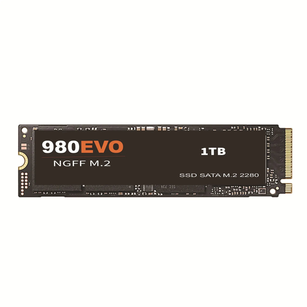 M.2 NGFF 2TB solid state drive in 2280 form factor with 3.8mm thickness