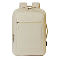 Women's multi-functional large capacity business bag in Oxford cloth, solid colour, beige option