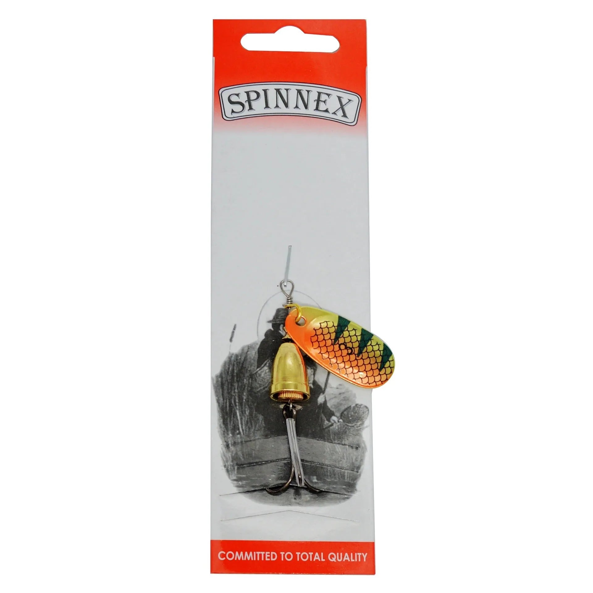 Composite rotating sequins copper bell metal fishing lure in seven colour options