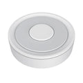 White ZigBee smart home gateway measuring 78mm with USB connection for controlling multiple devices