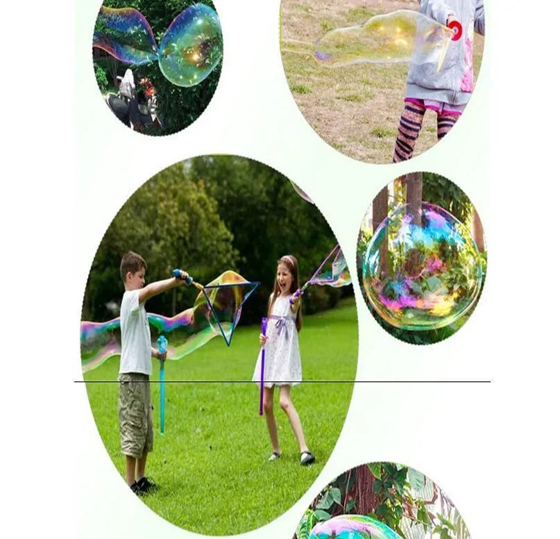 46cm long bubble gun in western sword shape for children's outdoor play, PC plastic, random colour