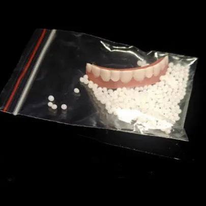 Silicone simulation smile dentures tooth socket with upper and lower teeth for dental training