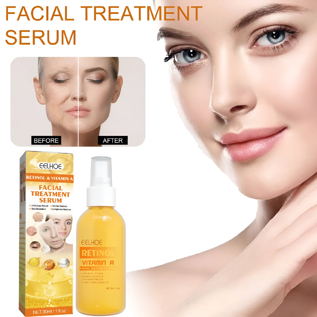 30ml retinol anti-wrinkle essence spray in box for fine line treatment and skin elasticity