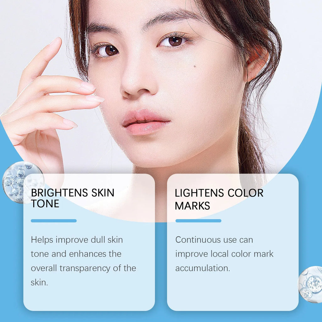 30g dark spot corrector cream jar with hyaluronic acid and vitamin C formula
