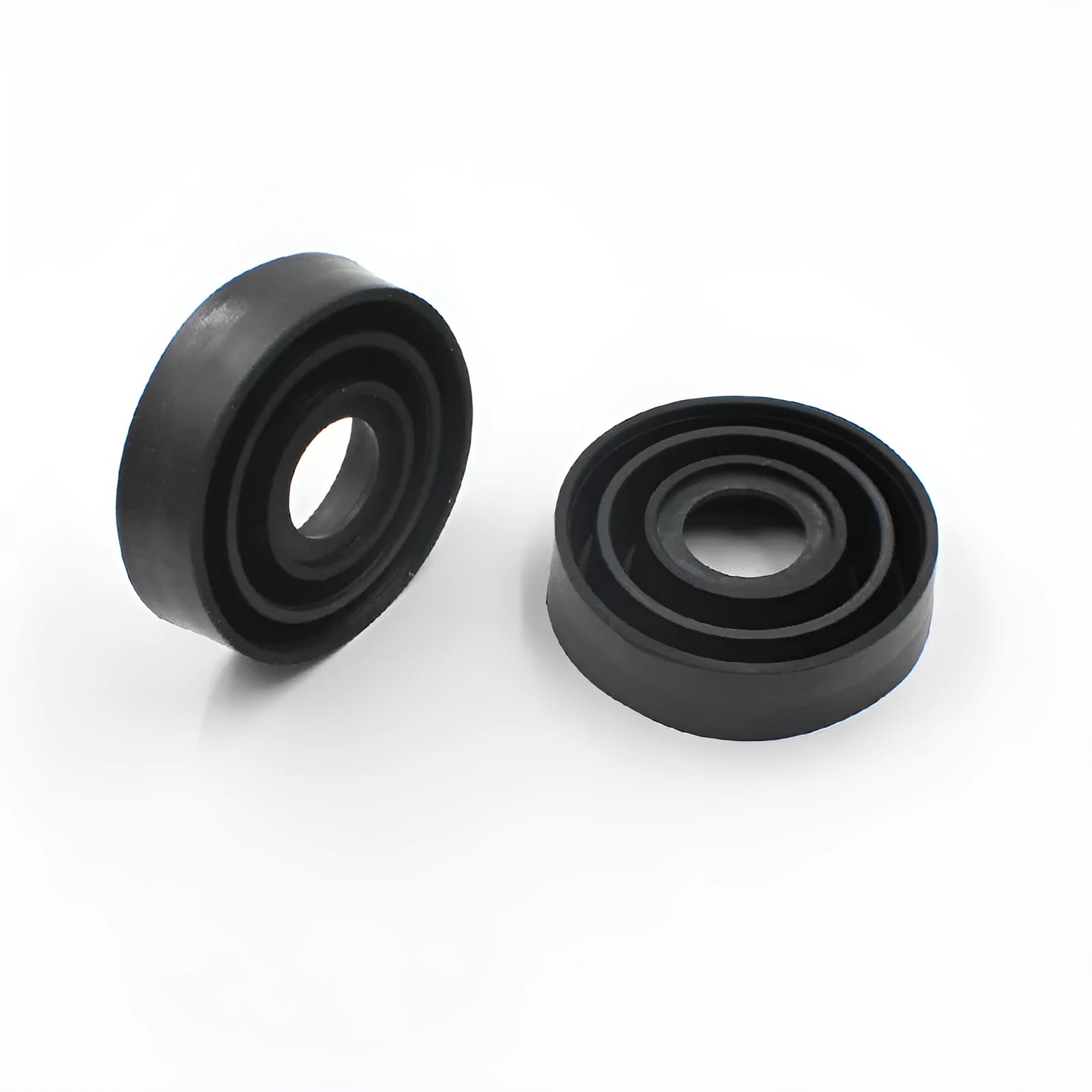 Silicone car headlight dust cover showing closed and open style options for universal vehicle fit.