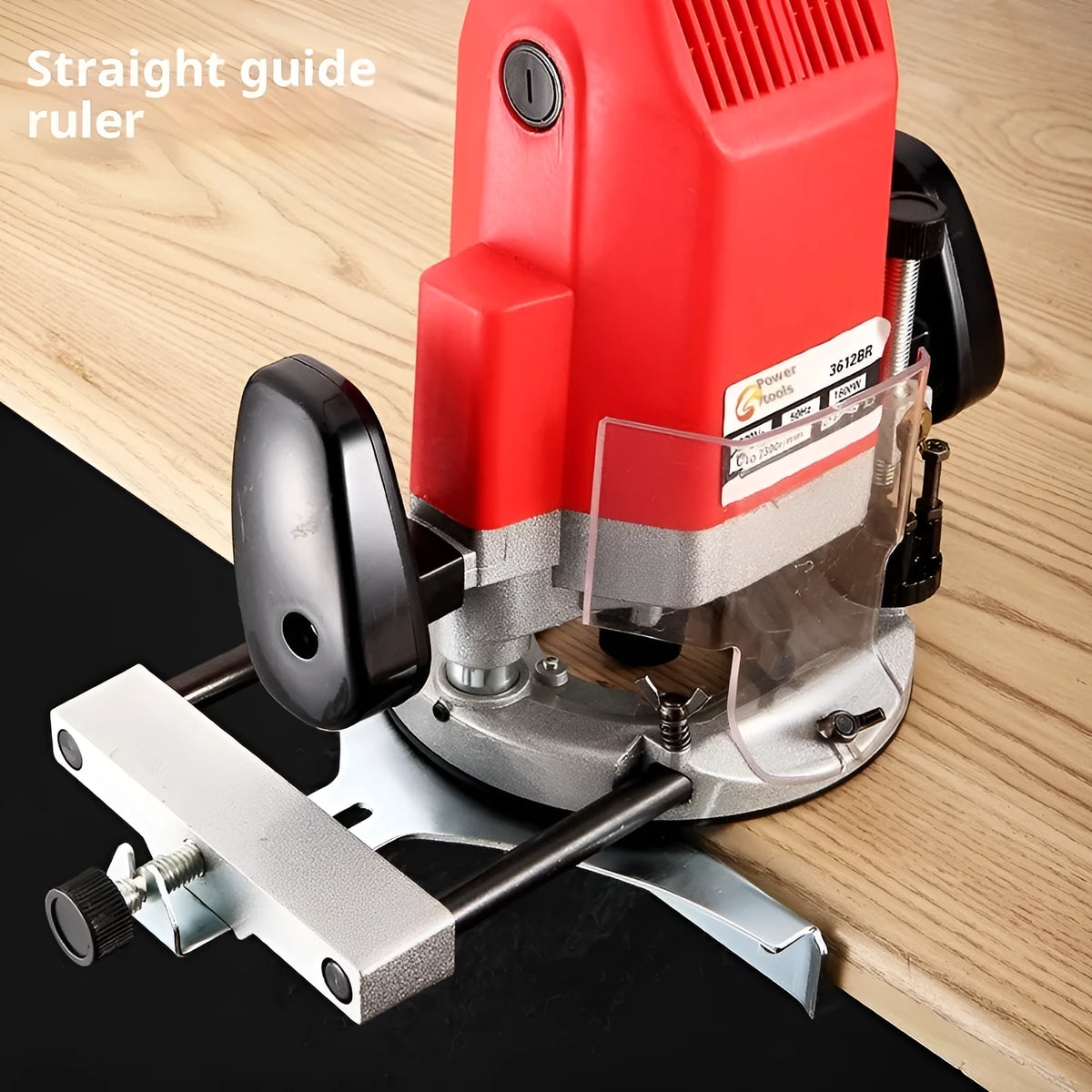 2200W handheld electric wood carving machine with 15 milling cutters and 12.7mm collet for trimming and engraving