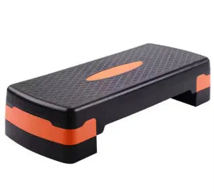 Grey Fit Step aerobic fitness platform for home workouts, showing its 68cm length and 15cm height.
