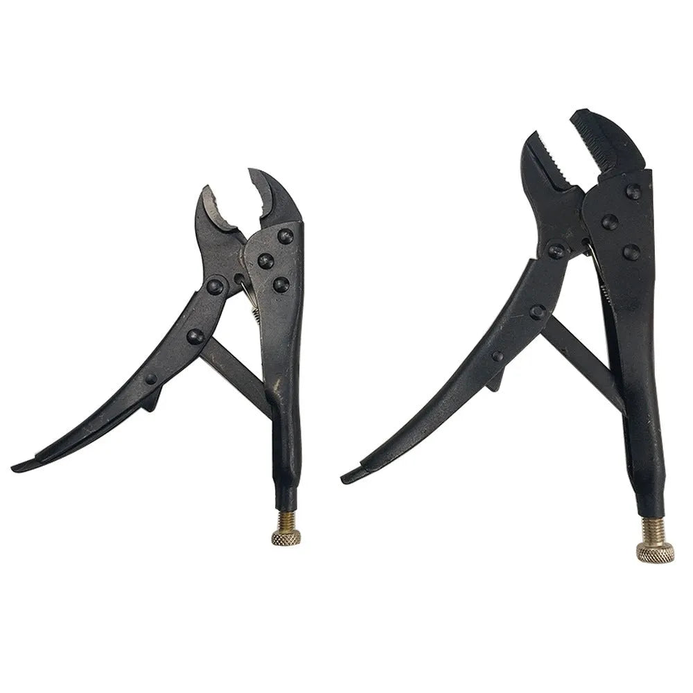 4-piece vigorous pliers set black 250mm length 45# steel construction