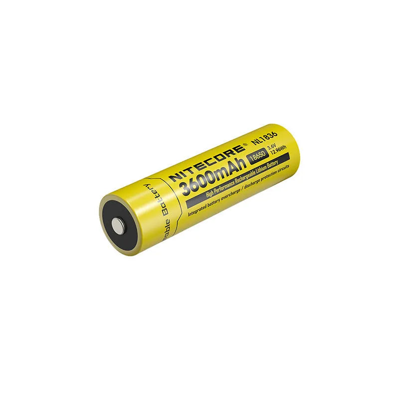 NL1836 rechargeable lithium battery 3600mAh 3.6V for flashlight with USB-C direct charge option