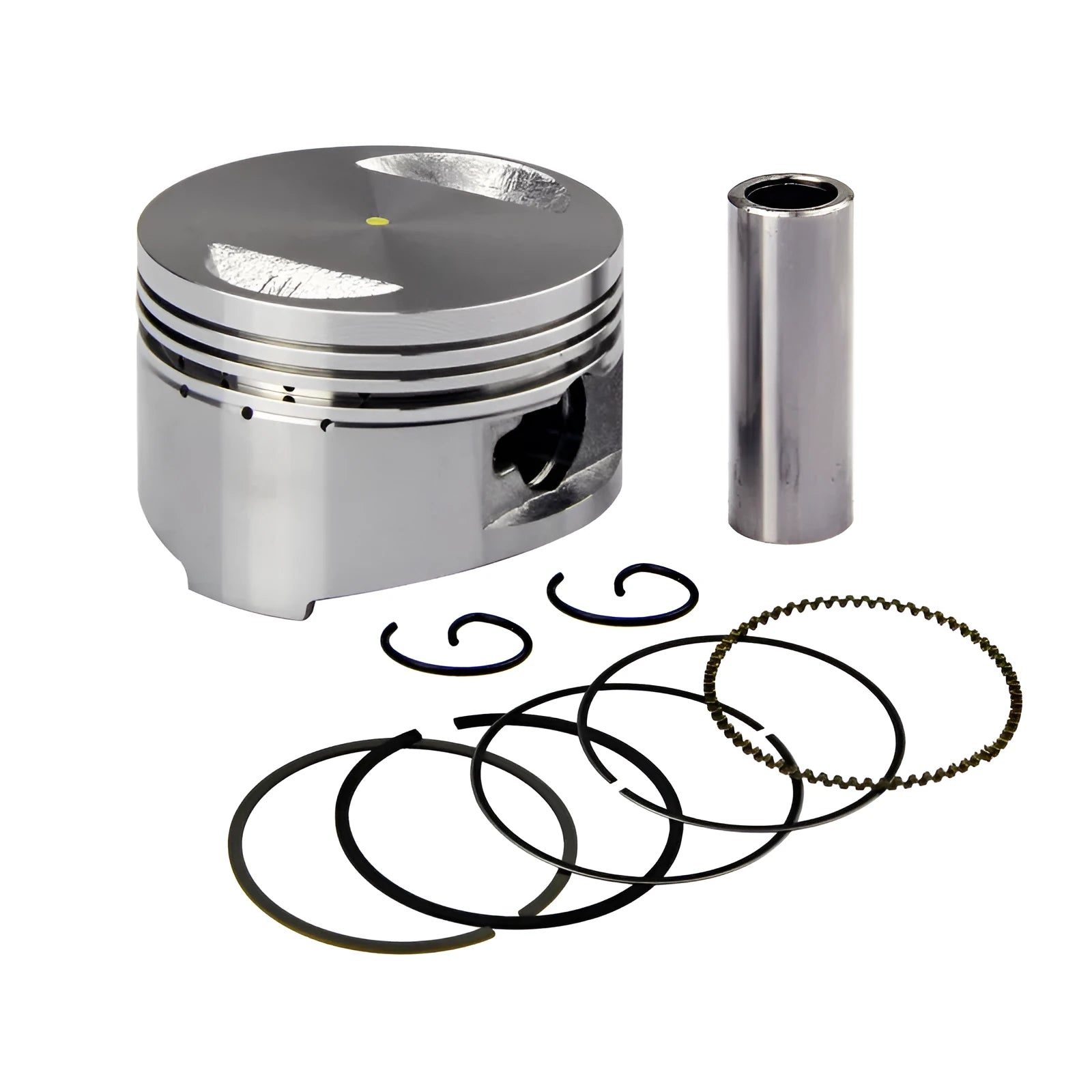GY6 150 scooter engine 125cc piston kit with gudgeon pin and circlips