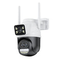 QX127 binocular wireless home surveillance camera with dual light night vision and UK power supply