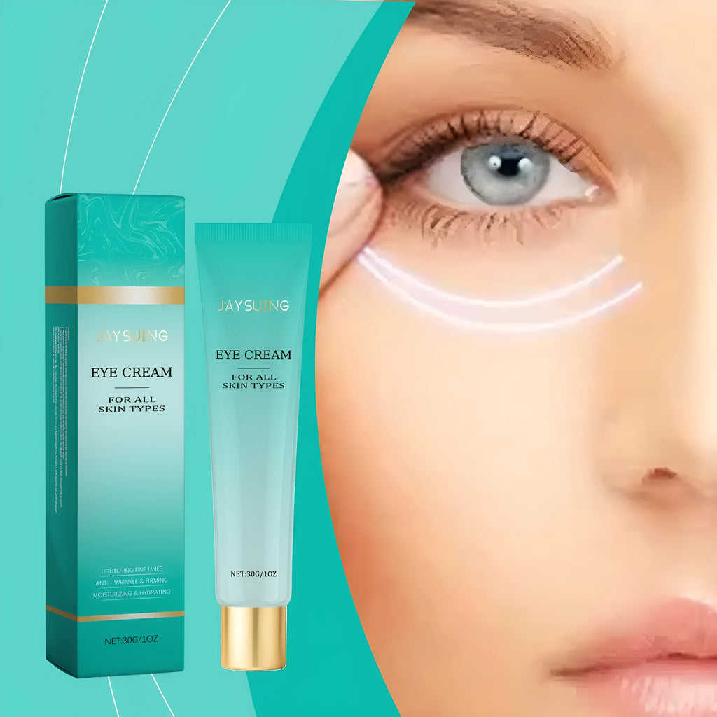 30g retinol anti-aging eye cream jar for reducing fine lines and dark circles