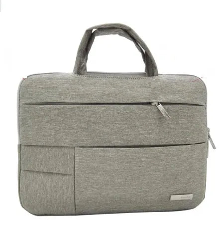Casual unisex nylon polyester laptop briefcase with zipper closure in multiple colours for 11 to 15.6 inch laptops